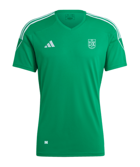 adidas Tiro 23 Trikot Dunkelgrün Weiss