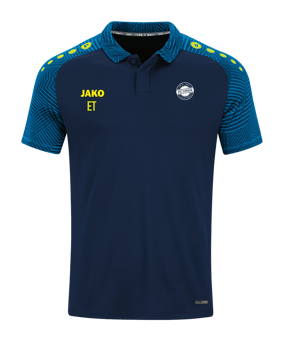 JAKO Performance Poloshirt Kids Blau Blau F908