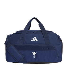 Sac de sport adidas Tiro League Duffel Bag Taille S, Bleu et Noir