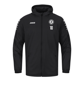 JAKO Team 2.0 Allwetterjacke Schwarz F800