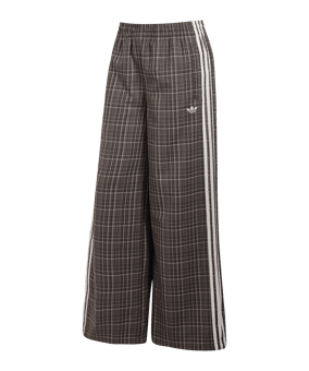 adidas Originals Loose Check Track pantalon Femmes Marron - brun