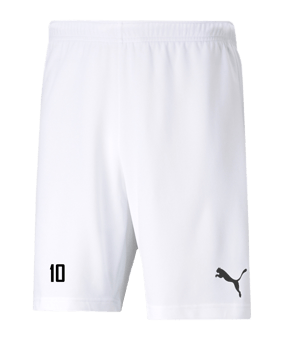 PUMA teamRISE Short Weiss Schwarz F03