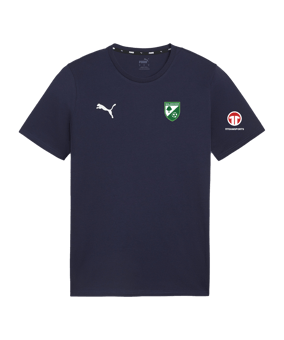 PUMA teamGOAL Casuals T-Shirt Blau F06