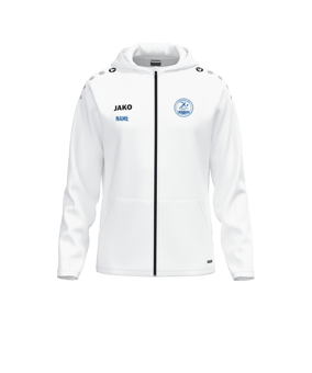 JAKO One Kapuzenjacke Weiß F0
