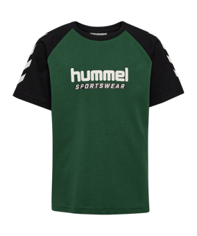 Hummel T-Shirt Kids Grün F6195 - gruen
