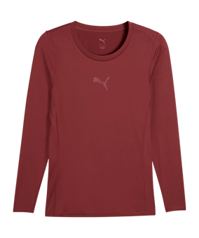 PUMA teamLIGA26 Baselayer LS T-Shirt Rot F09 - rot