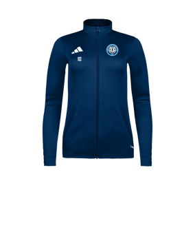 adidas Entrada 26 Veste d'entraînement Femmes Bleu Foncé