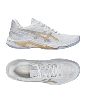 Asics Netburner Ballistic FF 4 Donna Bianco - bianco