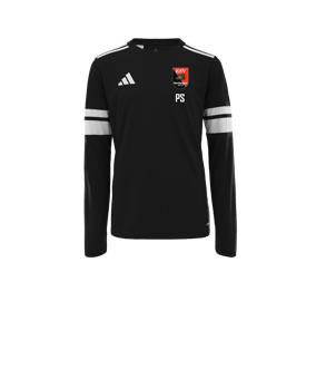 adidas Squadra 25 Trikot Langarm Kids Schwarz