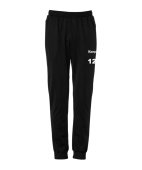 Kempa Lite Trainingshose Kids Schwarz Weiss F01