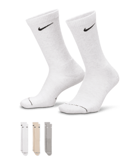 Nike Everyday Elevated Crew 3er Pack Chaussettes Multicolore C904 - multicolore