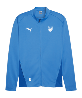 PUMA teamGOAL Trainingsjacke Blau F02