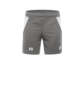 adidas Tiro 24 Short Damen Grau Weiss
