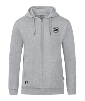 JAKO Organic Kapuzenjacke Grau F520