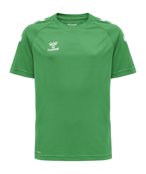 Hummel hmlCORE XK Poly T-Shirt Kids Grün F6235 - gruen