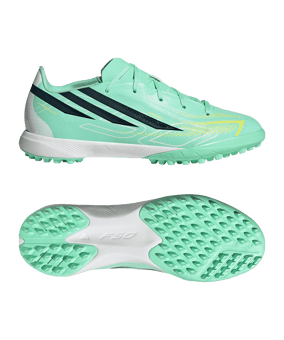adidas F50 Hyperfast League TF Final Rush Bambini Verde - verde