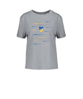 Merch Muser T-Shirt Women Heather Grey | #lines