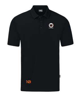 JAKO Organic Stretch Polo Shirt Schwarz F800