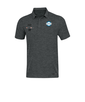 JAKO Premium Basics Poloshirt Grau F21