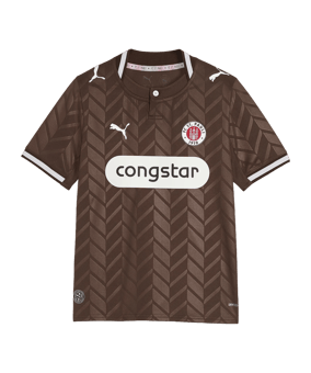PUMA FC St. Pauli Shirt Home 2026/2027 Kinderen Bruin K01 - bruin