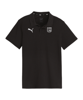 PUMA teamGOAL Casuals Poloshirt Kids Schwarz F03