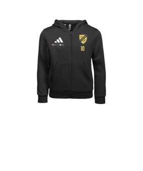 adidas Entrada 26 Kapuzenjacke Kids Schwarz