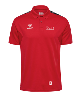 Hummel AUTHENTIC Polo Rot F3062