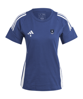 adidas Tiro 24 t-shirt femmes bleu blanc 