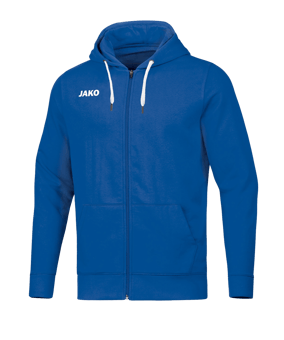 JAKO Base Kapuzenjacke Damen Blau F04 - blau