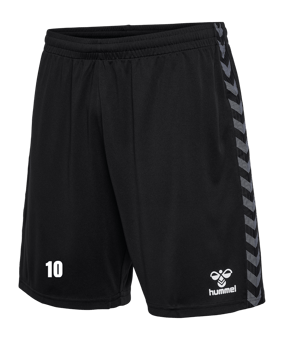 Hummel Authentic Poly Short Schwarz F2001
