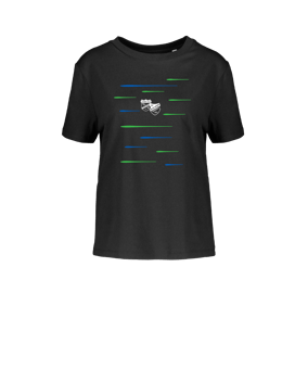 Merch Muser T-Shirt Women Black | #lines