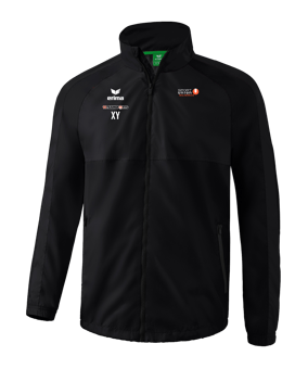Erima Team Allwetterjacke Schwarz