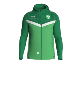 JAKO Icon Kapuzenjacke Kids Grün F222