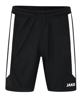 JAKO Power Short Damen Schwarz Weiss F802 - schwarz