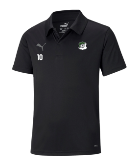 PUMA teamLIGA Sideline Polo Kids Schwarz F03