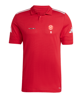 adidas Squadra 25 Polo Rot