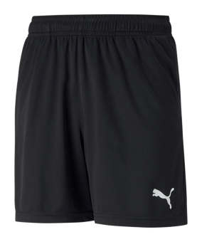 PUMA teamRISE Short Kids Schwarz Weiss F03 - schwarz