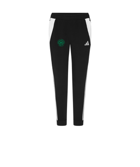 adidas Tiro 24 Trainingshose Schwarz Weiss