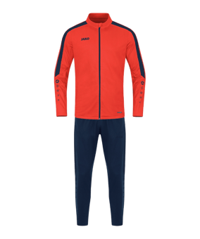 JAKO Power Trainingsanzug Kids Orange F375 - orange