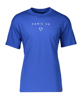 Nike Paris Saint-Germain T90 Wordmark T-Shirt Blau F480 - blau