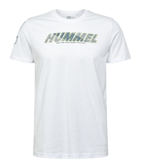 Hummel Te Effort Cotton T-Shirt Weiss F9001 - weiss