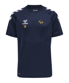 Hummel hmlCORE XK Poly T-Shirt Kids Blau F7026