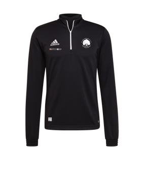 adidas Entrada 22 HalfZip Sweatshirt Schwarz