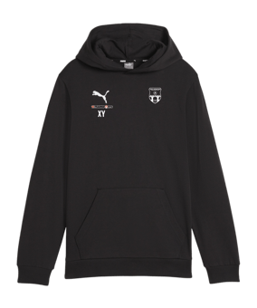 PUMA teamGOAL Casuals Hoody Kids Schwarz F03