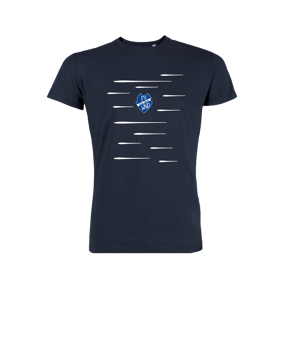 Merch Creator 2.0 T-Shirt Navy Blue  | #lines