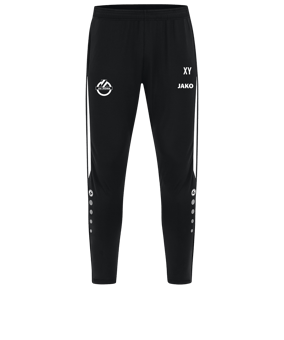JAKO Power Trainingshose Schwarz Weiss F802