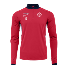 Nike Academy 25 Drill Top Sweatshirt Rot F657