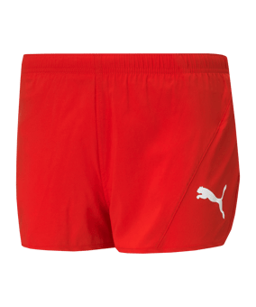 PUMA Cross the Line Split Short Running Damen F05 - rot