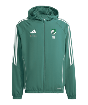 adidas Tiro 24 Windbreaker Grün Weiss