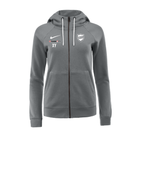 Nike Park 20 Fleece Kapuzenjacke Damen Grau F071